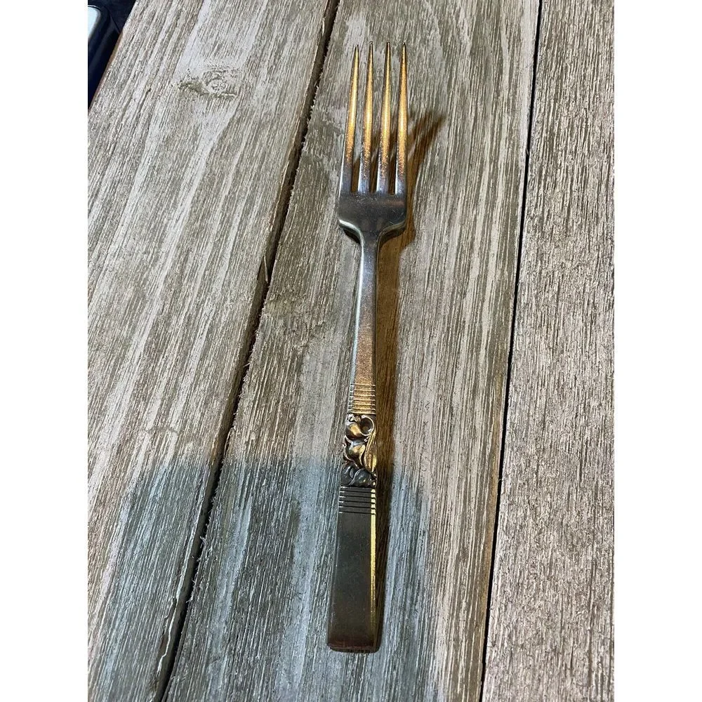 Community Silver Plate Flatware, Morning Star‎ Pattern Set Of 8 Forks